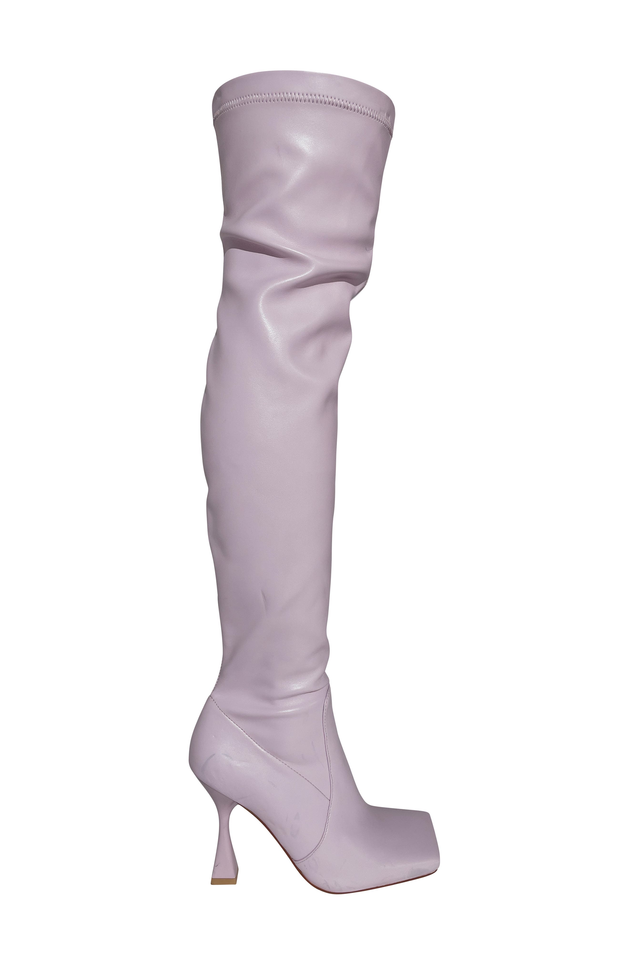 AZALEA WANG Over the Knee Boot, Alternate, color, 