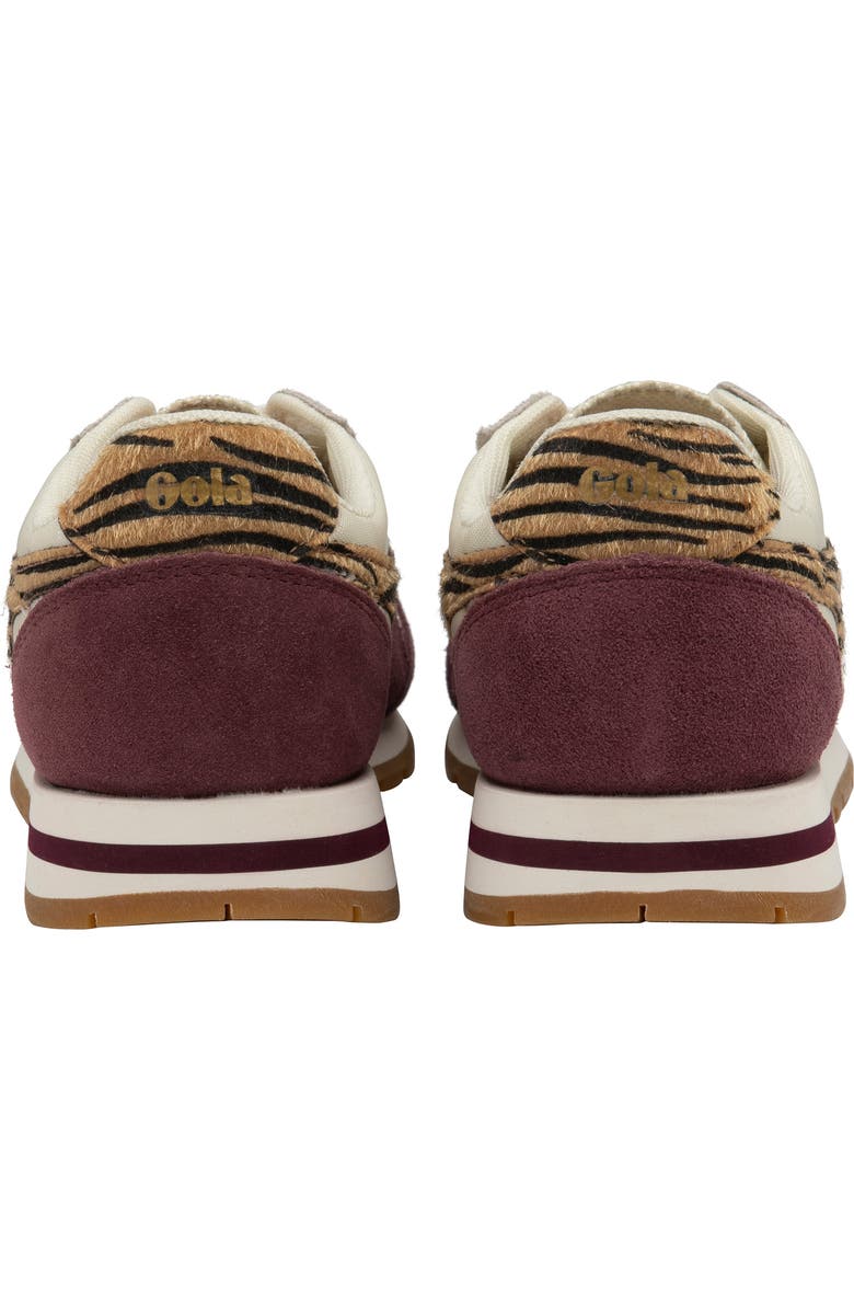 Gola Classics Daytona Safari Sneaker, Alternate, color, Off White/ Windsor Wine