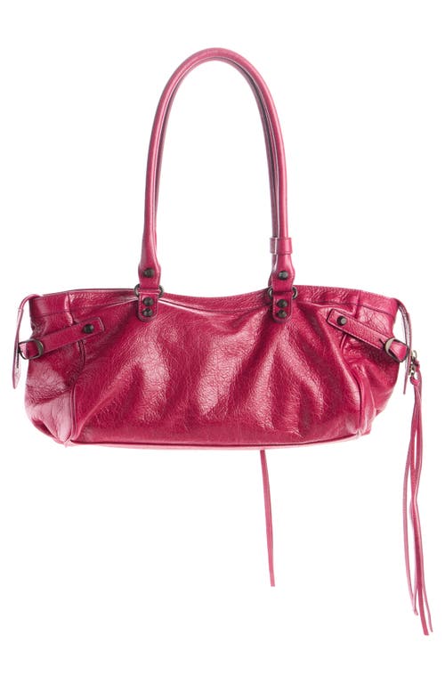 Balenciaga Fuchsia Le City Shoulder Bag