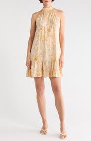 CeCe Ruffle Halter Dress
