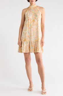 Ruffle Halter Dress