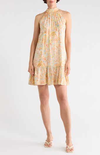 Ruffle Halter Dress