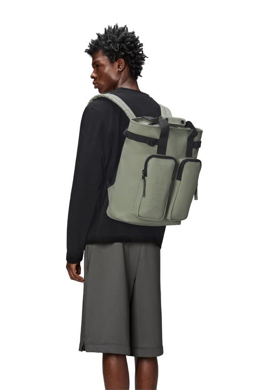 Rains Texel Waterproof Tote Backpack In Sand