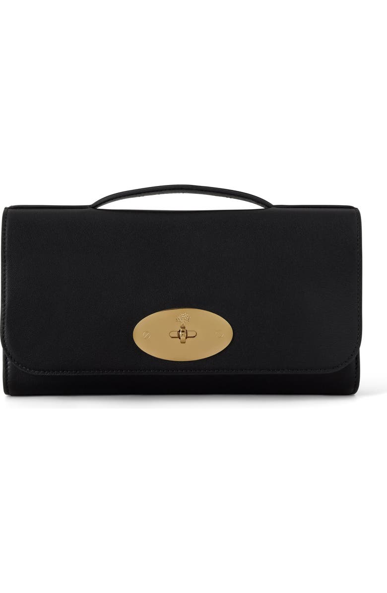 Mulberry Lily Clutch, Main, color, Black