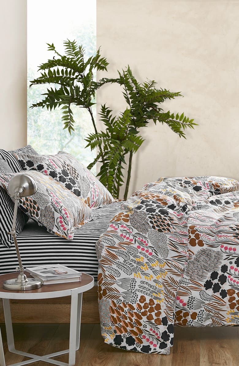 Marimekko Pieni Letto Comforter & Sham Set, Alternate, color, Multi