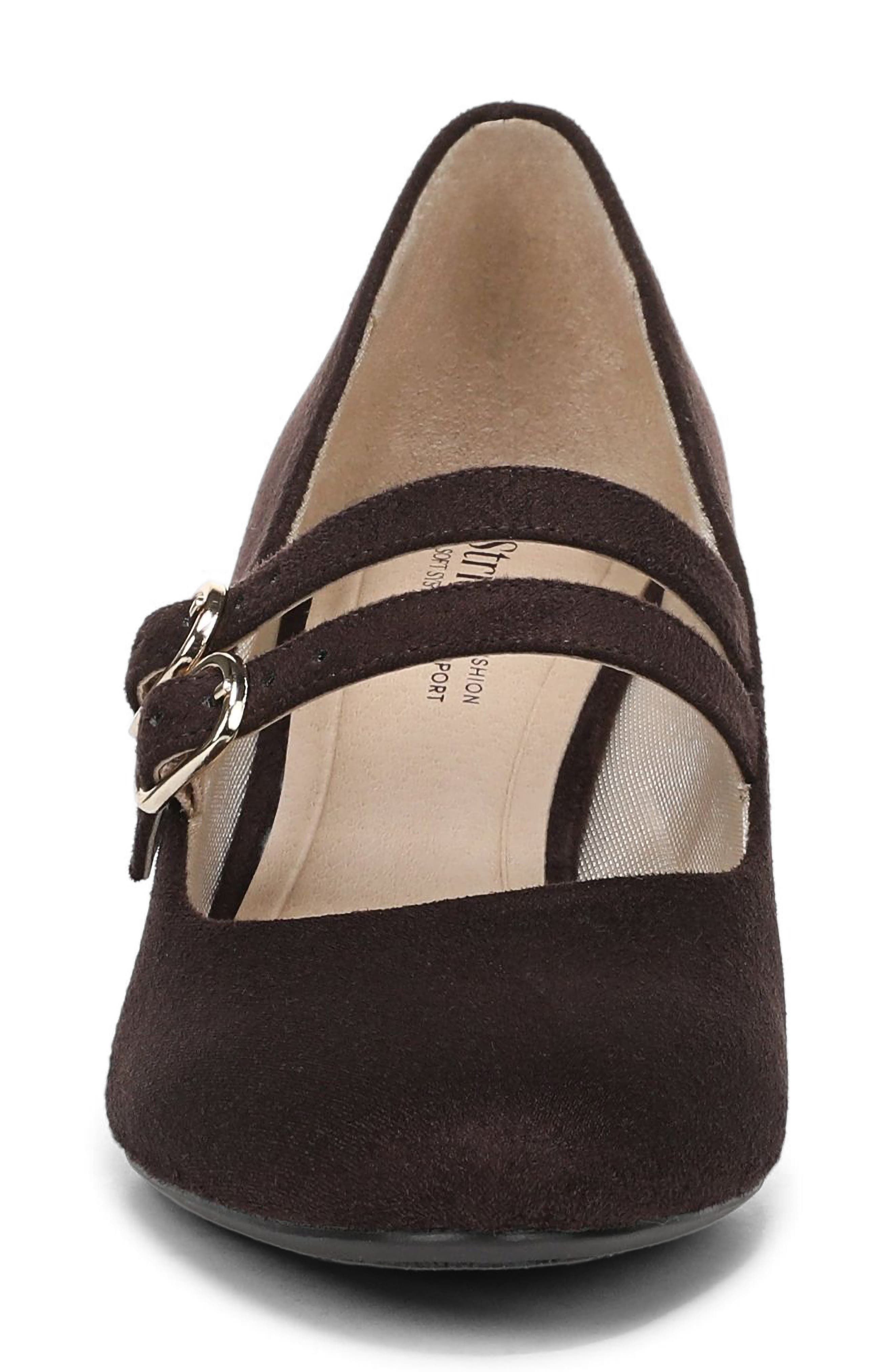 LifeStride True Mary Jane Pump, Alternate, color, Dark Chocolate