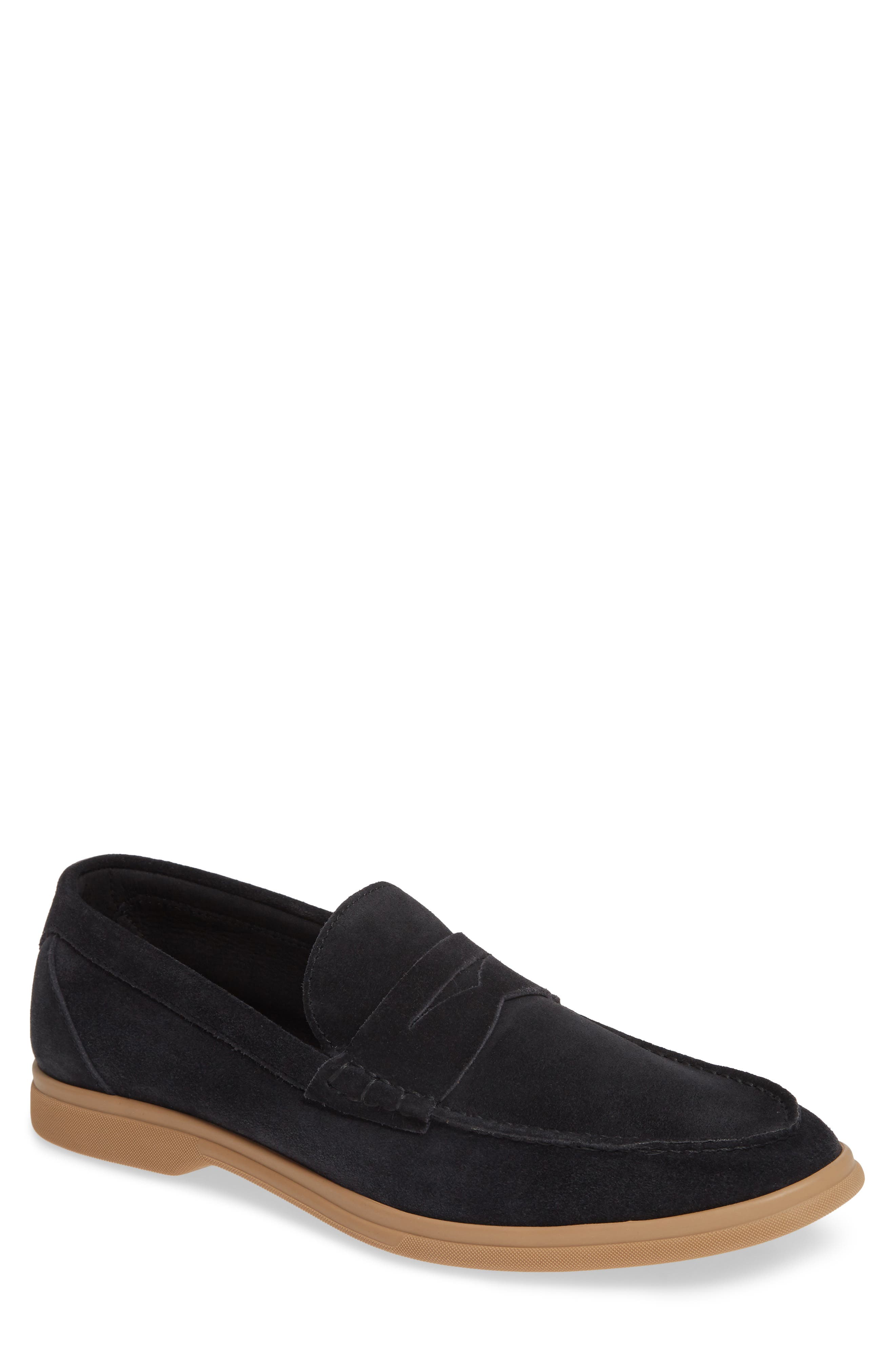 Penny Loafer, Main, color, DARK BLUE