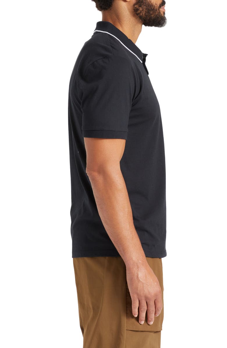 Brixton Pipe Trim Short Sleeve Polo, Alternate, color,