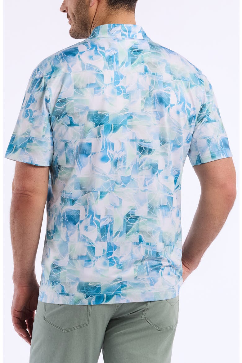 Addis Knit Polo, Alternate, color, LIGHT BLUE
