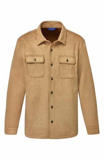 Faux Suede Overshirt