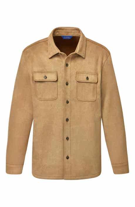 Faux Suede Overshirt
