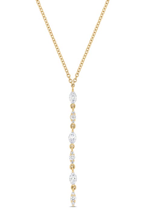Maya Diamond Y-Necklace