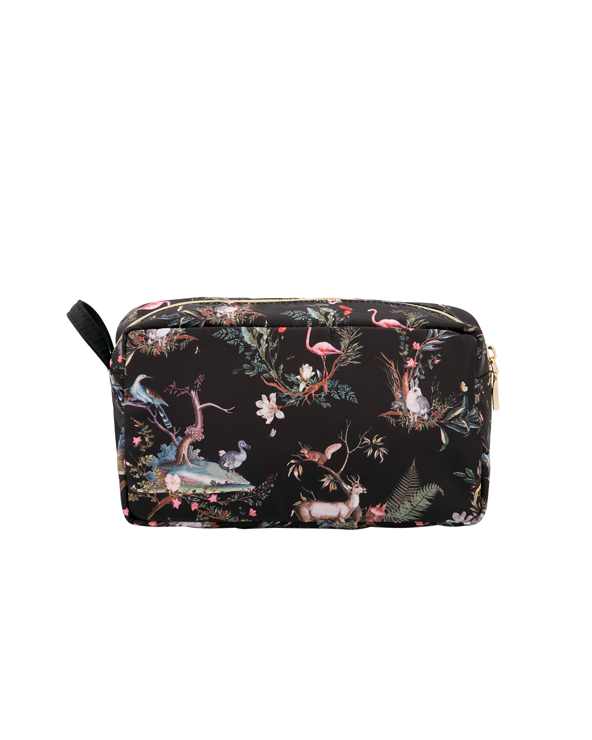 Fable England Wonderland Wash Bag, Alternate, color, Black
