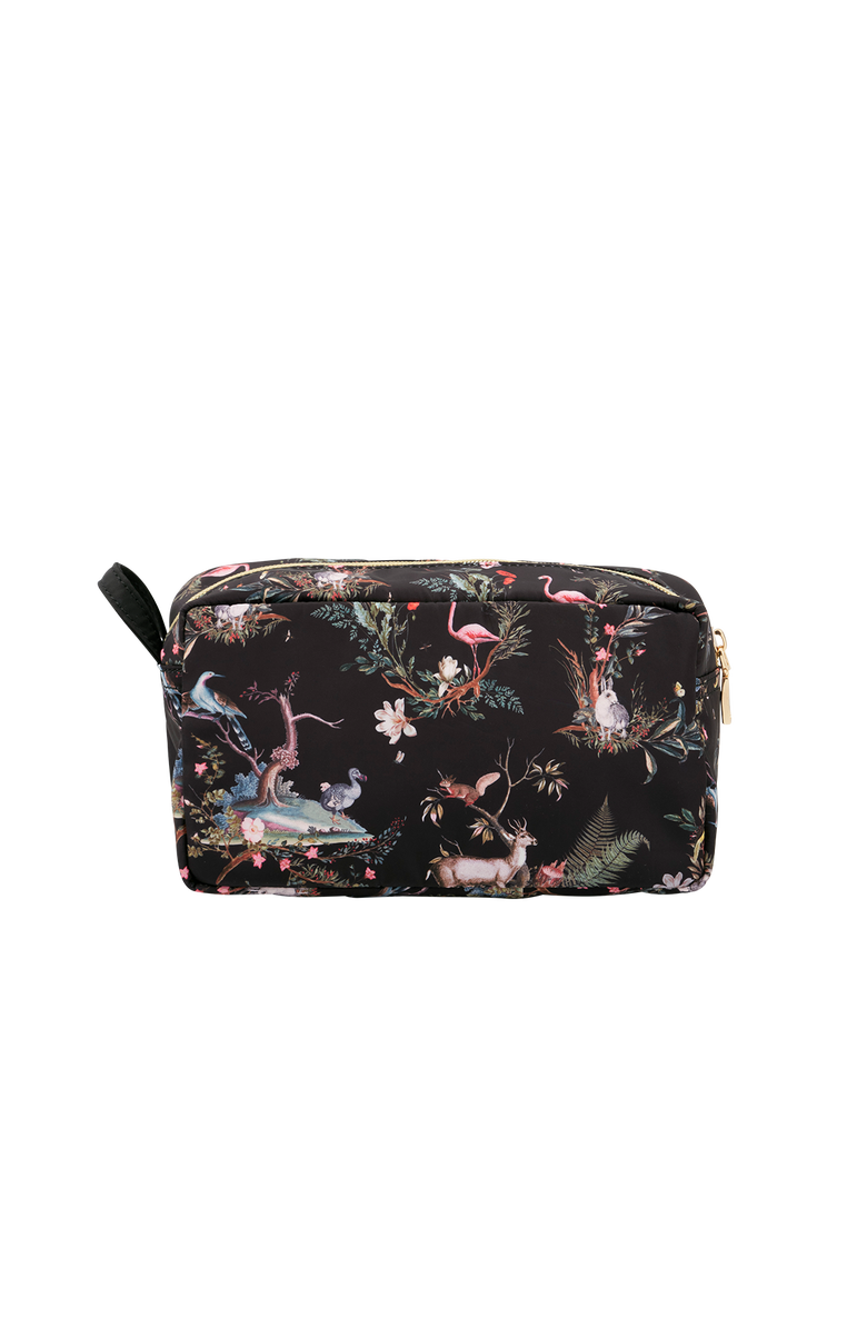 Fable England Wonderland Wash Bag, Alternate, color, Black