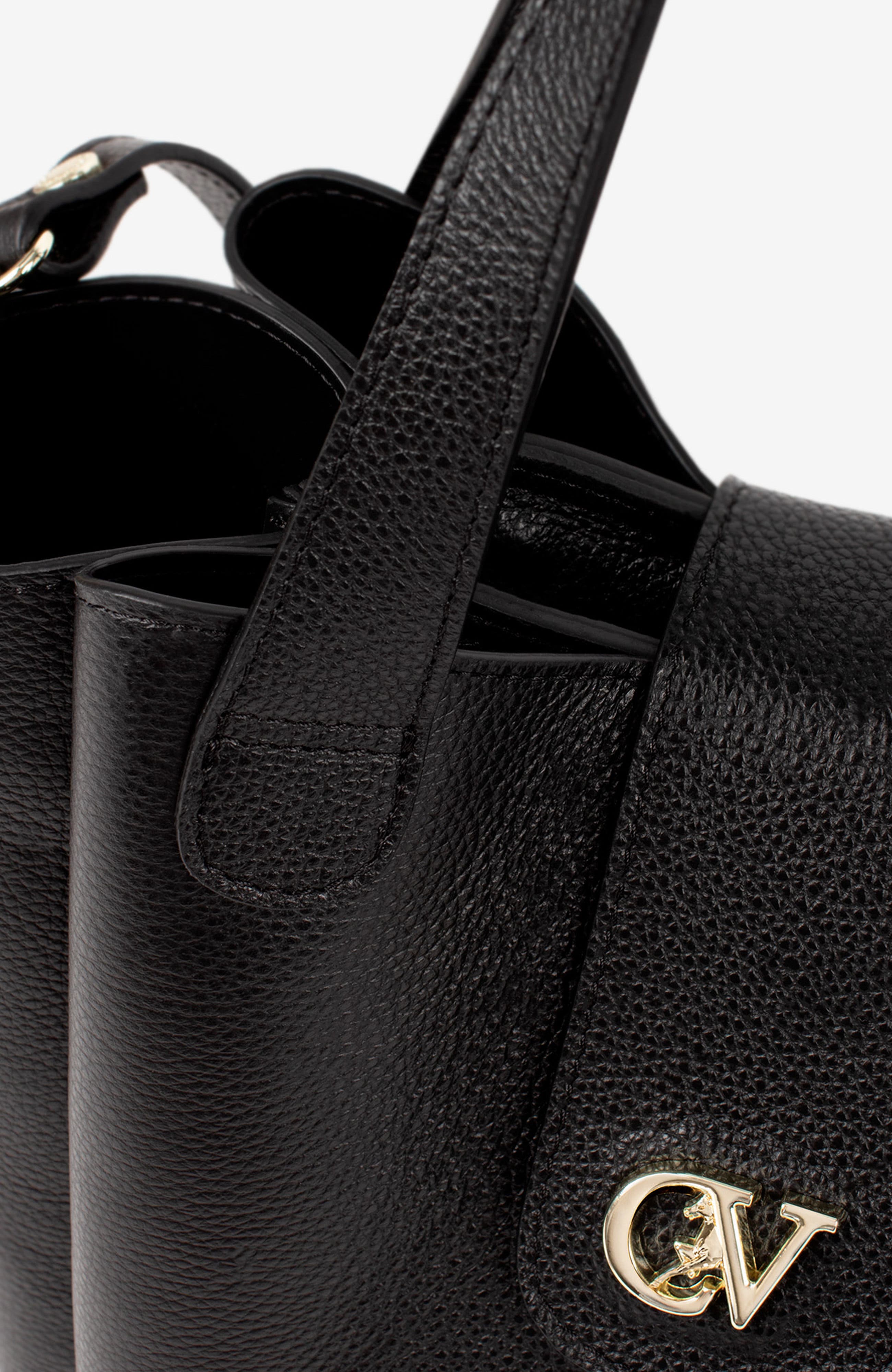 Signature CV By Cavalinho Leather Handbag 646, Alternate, color, Black