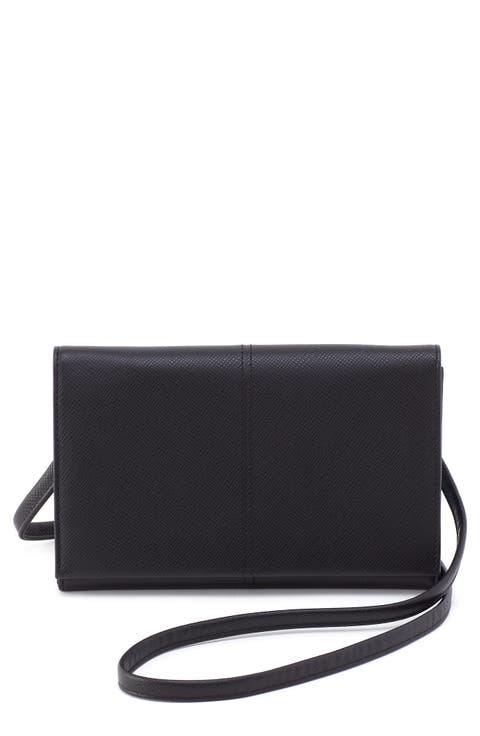 Essential Leather Crossbody Wallet