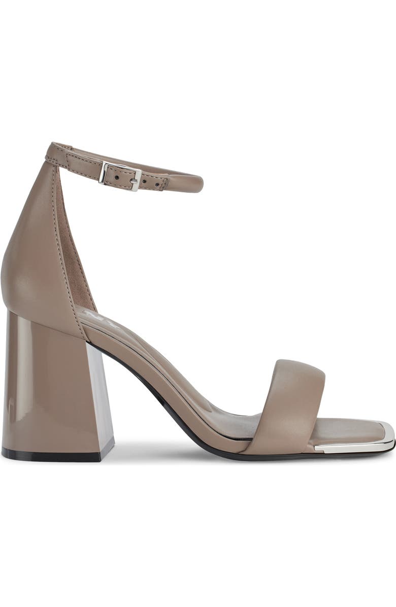 DKNY Scarla Ankle Strap Sandal, Alternate, color, Ash