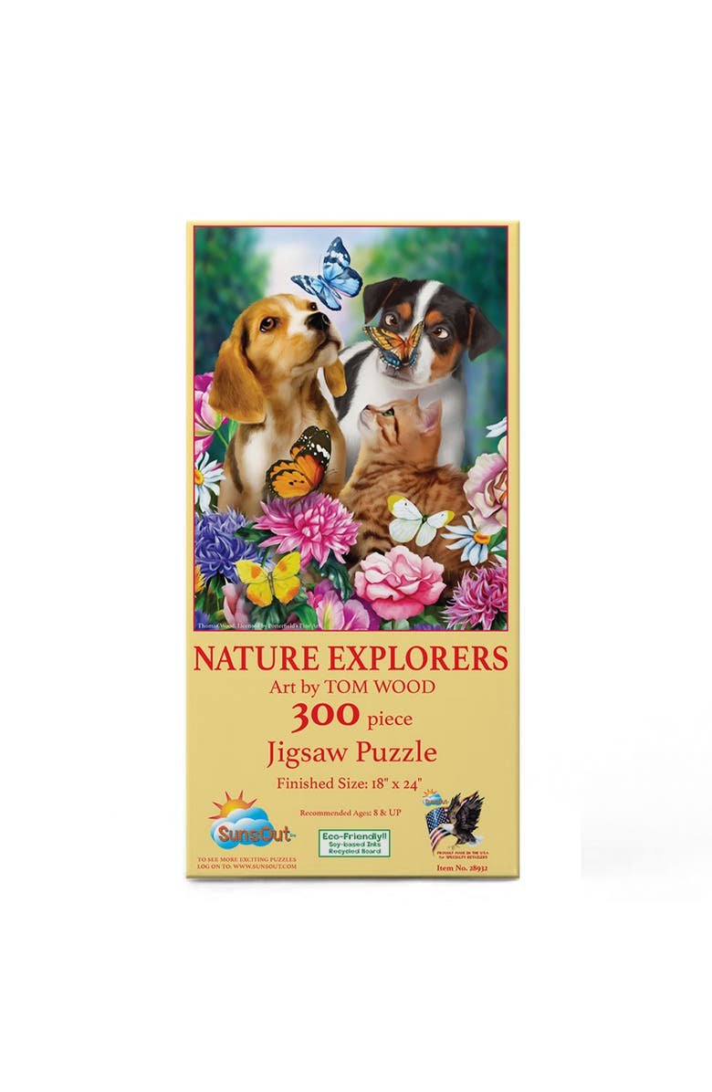 Sunsout Nature Explorers 300 piece Jigsaw Puzzle for Adults, Alternate, color, Multicolor