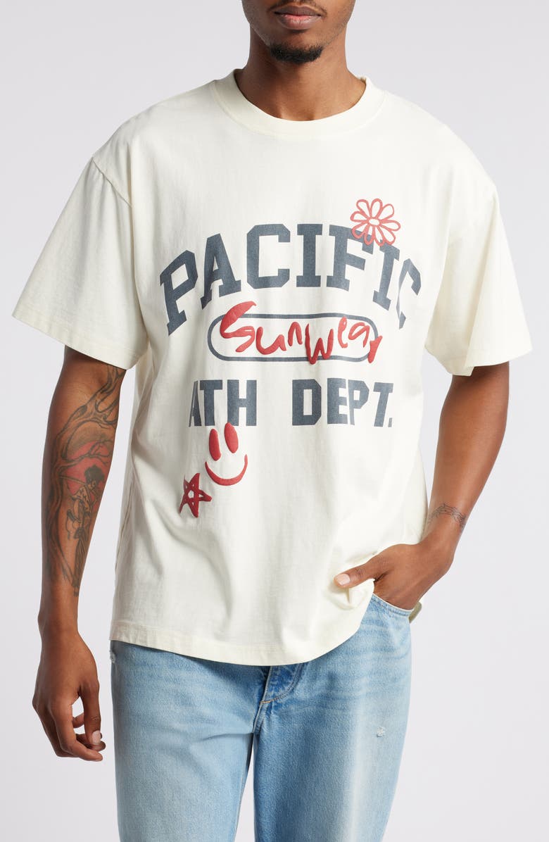 PacSun Athletic Department Cotton Graphic T-Shirt, Main, color,