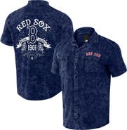 Darius Rucker Collection by Fanatics Men's Darius Rucker Collection by Fanatics  Navy Boston Red Sox Denim Team Color Button-Up Shirt