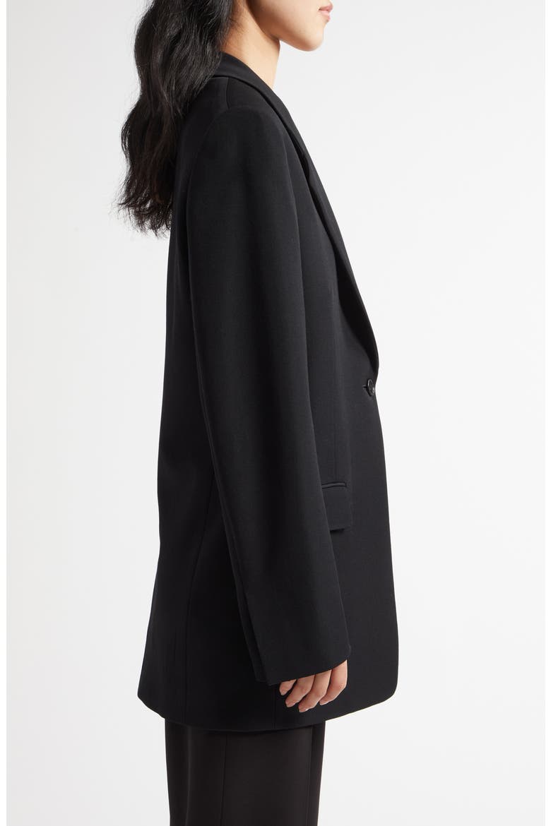 Vermont Oversize Wool Blazer, Alternate, color, BLACK