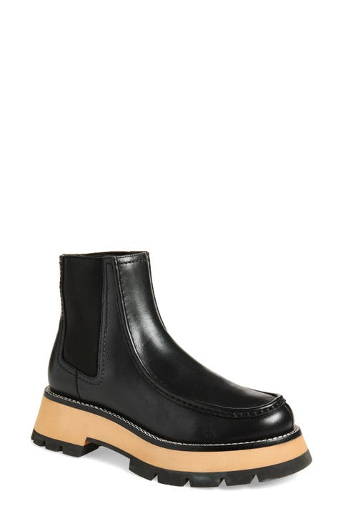 Kate Lug Sole Platform Chelsea Boot (Women)