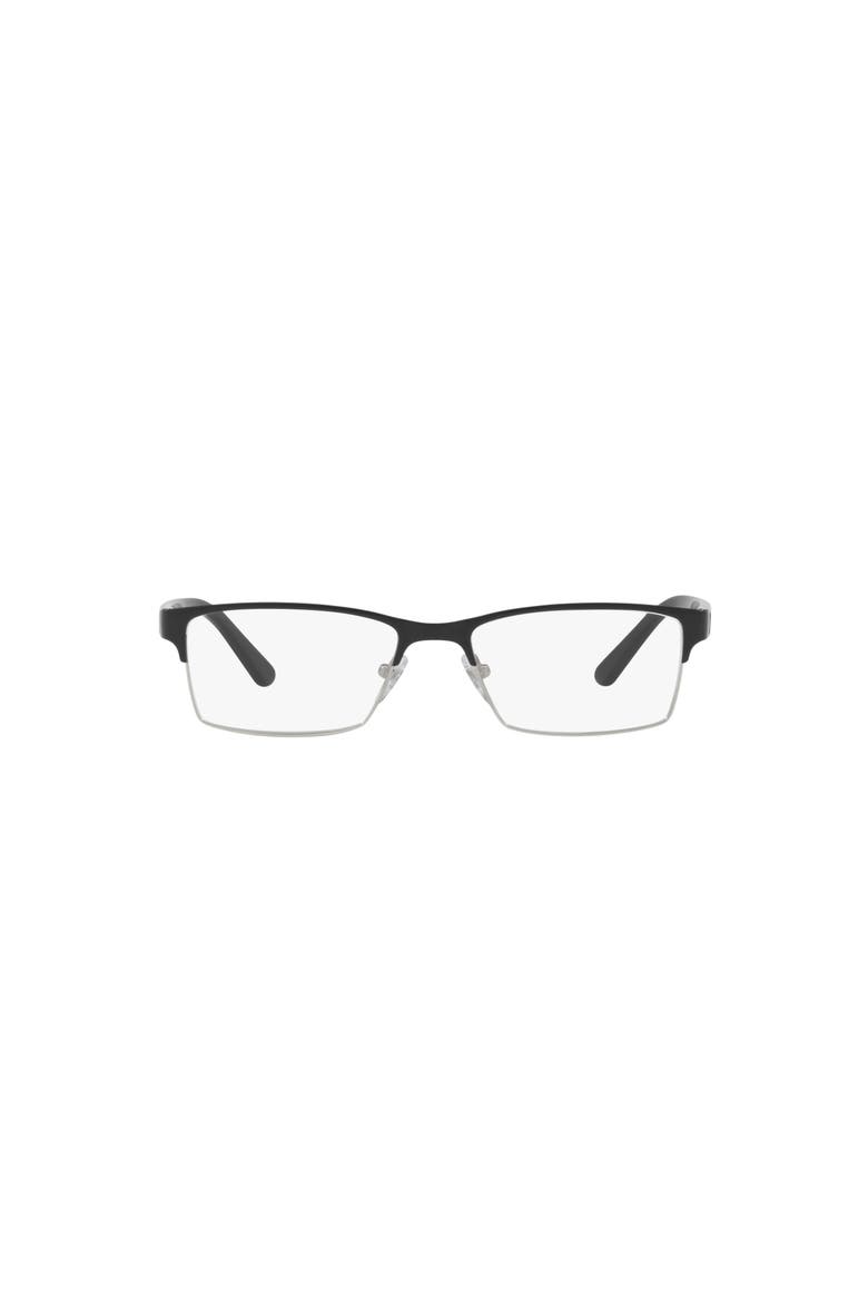 53mm Rectangle optical glasses, Alternate, color, Black