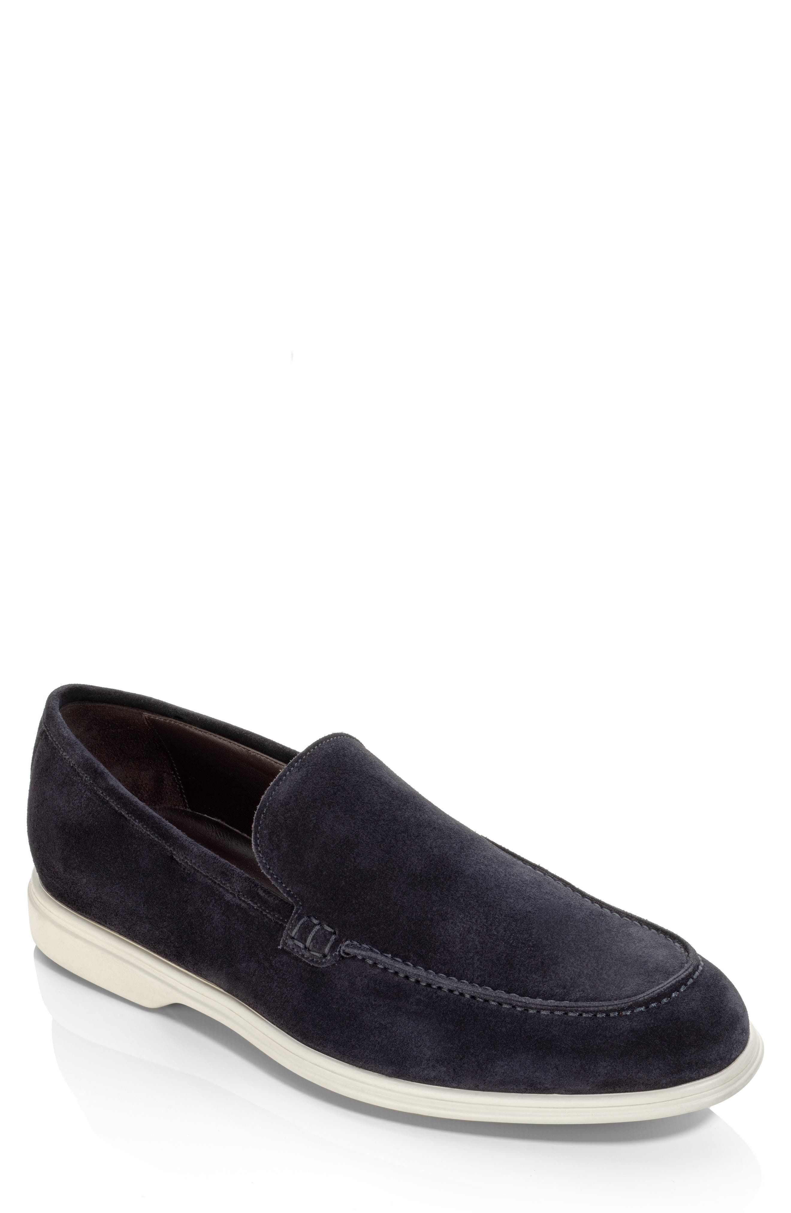 Wells Venetian Loafer, Main, color, BLUE
