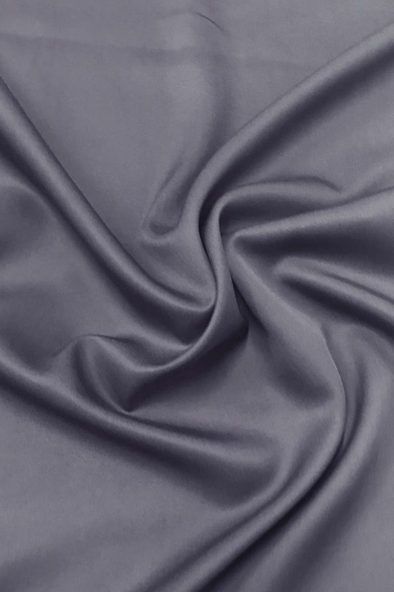 Luxury 100% Viscose Cooling Deep-Pocket Fitted Sheet, Alternate, color, Platinum