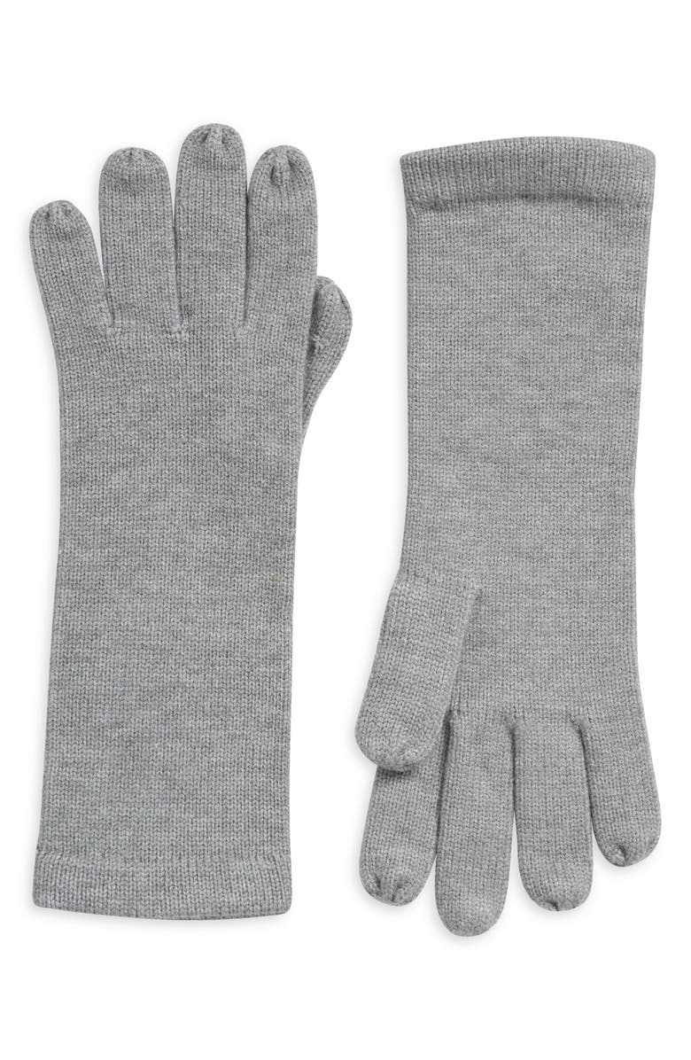 MICHAEL Michael Kors Rib Gloves, Main, color,