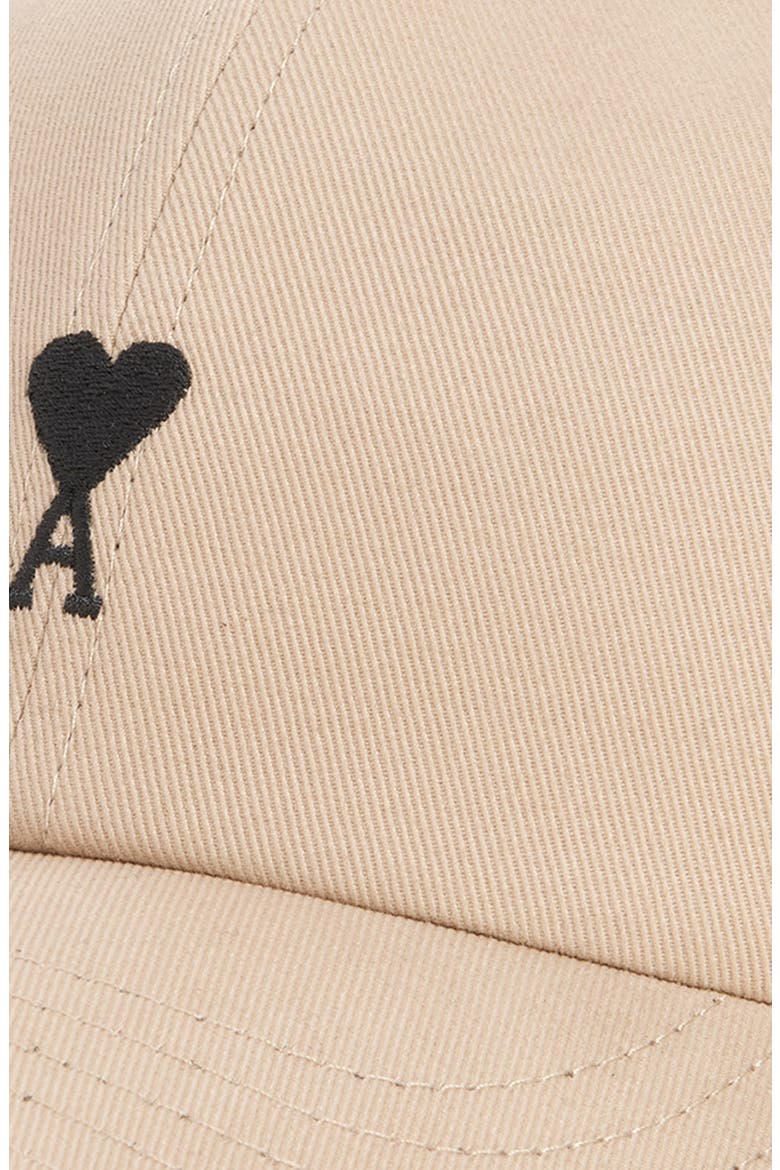 Ami de Coeur Embroidered Adjustable Baseball Cap, Alternate, color, BEIGE TAUPE