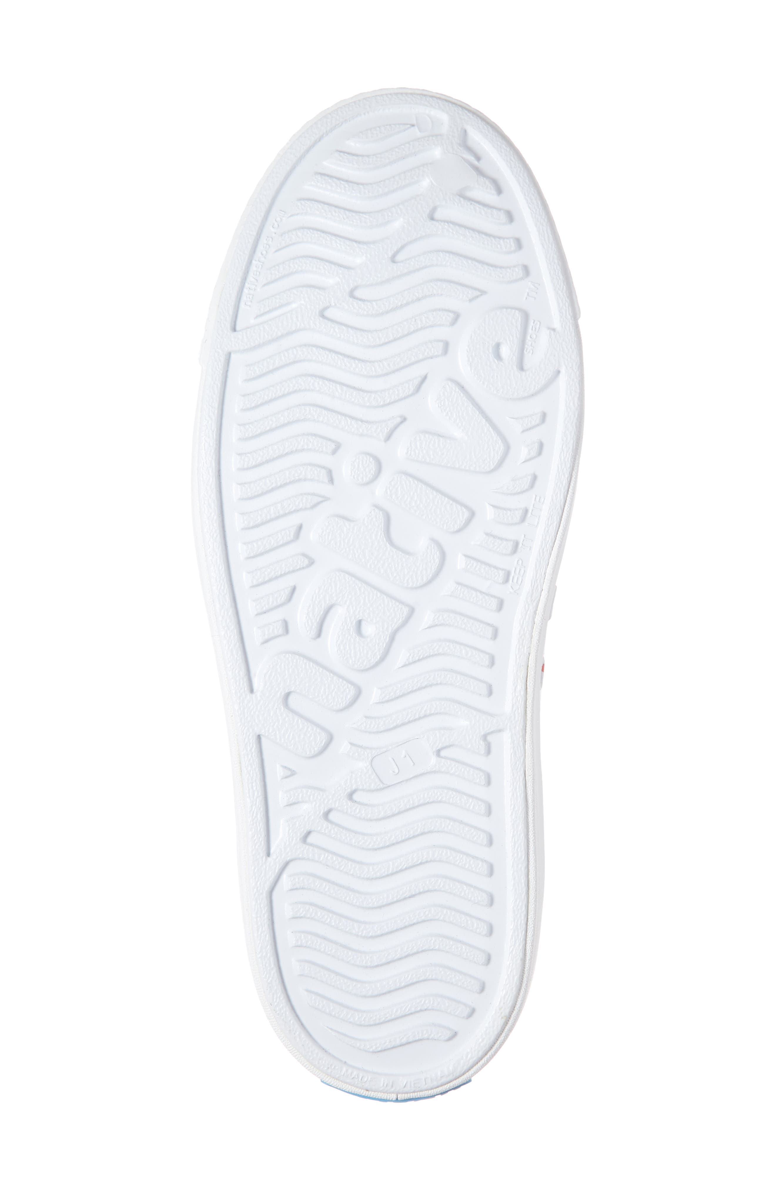 Jefferson Water Friendly Perforated Slip-On, Alternate, color, SHELL WHITE/ SHELL WHITE