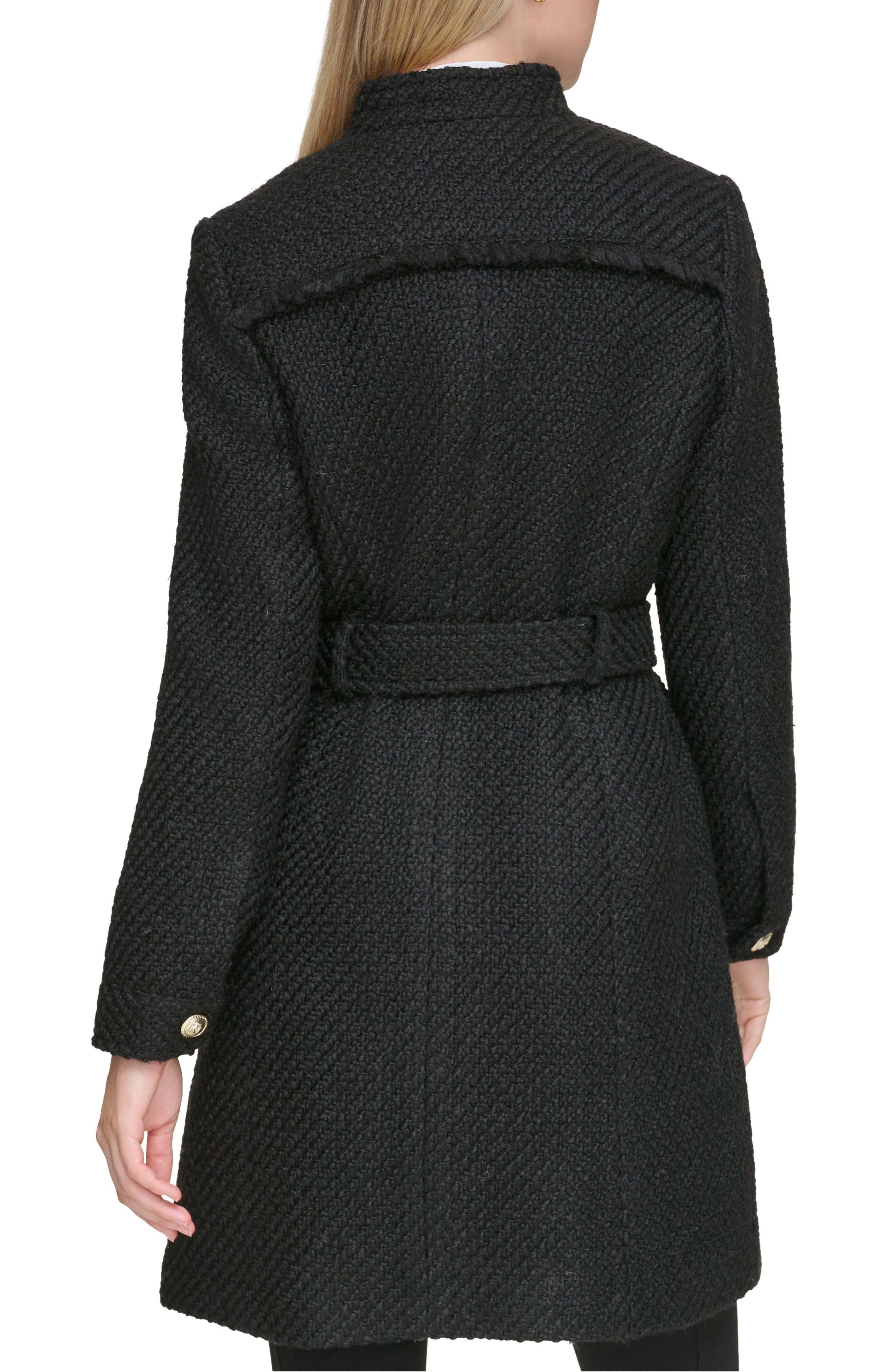 Belted Wool Blend Coat - image 2