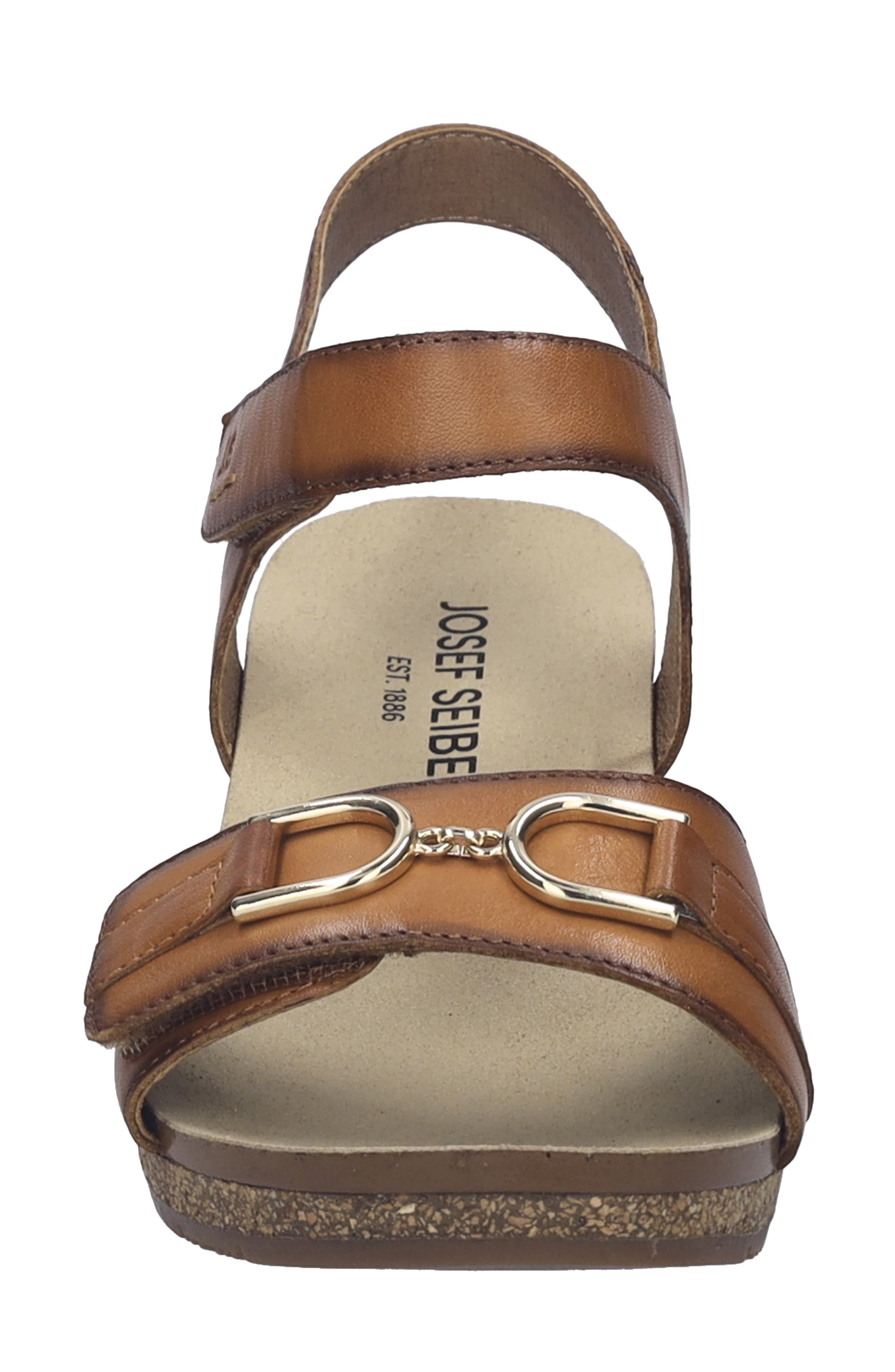 Grace Ankle Strap Sandal, Alternate, color, CAMEL