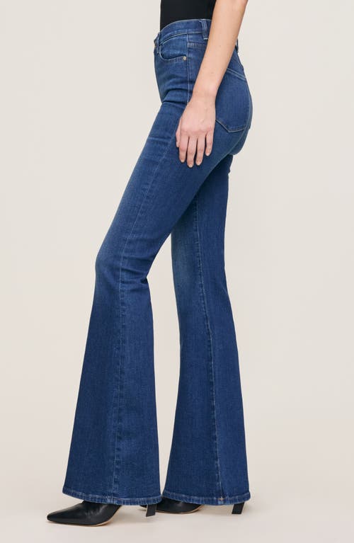 Dl1961 Rachel Instasculpt High Waist Flare Jeans In Blue