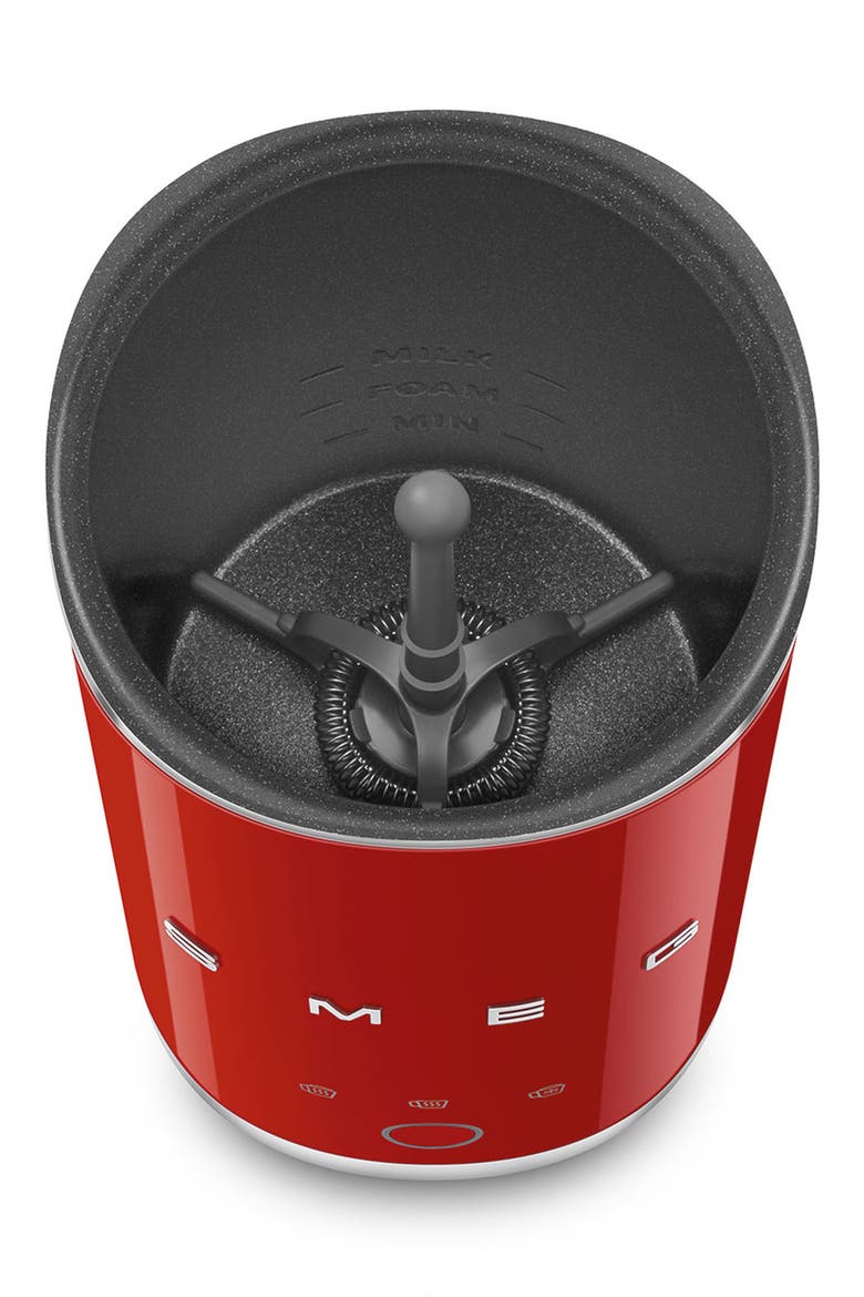Mini Milk Frother, Alternate, color, RED