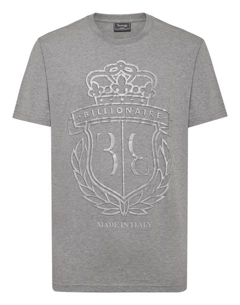 T-Shirt Round Neck Ss Crest Men