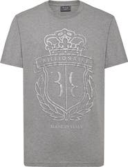 BILLIONAIRE T-Shirt Round Neck Ss Crest Men