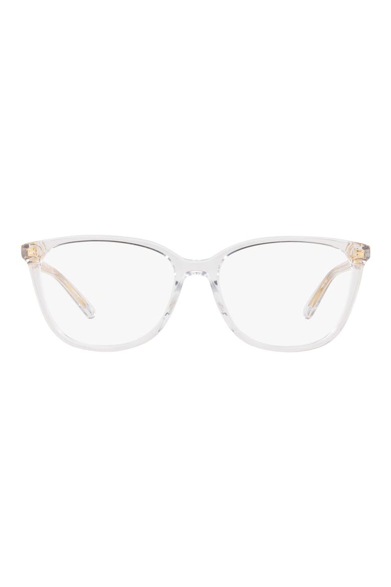 55m Cat Eye Optical Glasses, Main, color, CLEAR