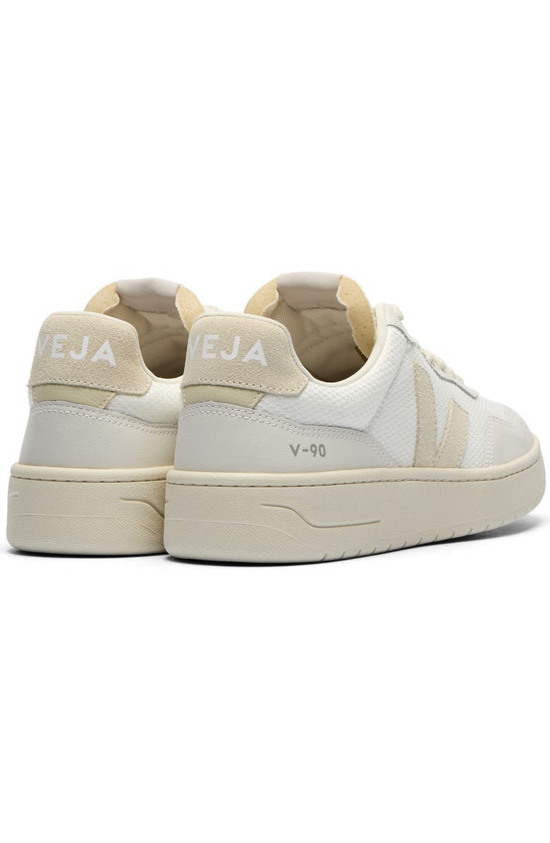 Veja V-90 B-Mesh Sneaker, Alternate, color, White Pierre