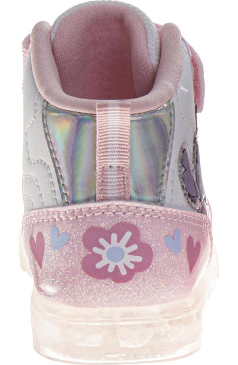 Disney Stitch High Top Boys Sneakers, Alternate, color, Pink White
