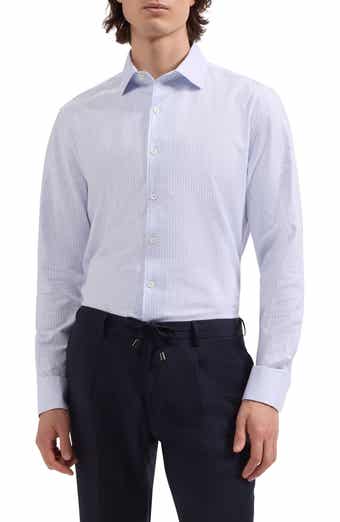 Alvin Shaped Fit Mini Check Button-Up Shirt