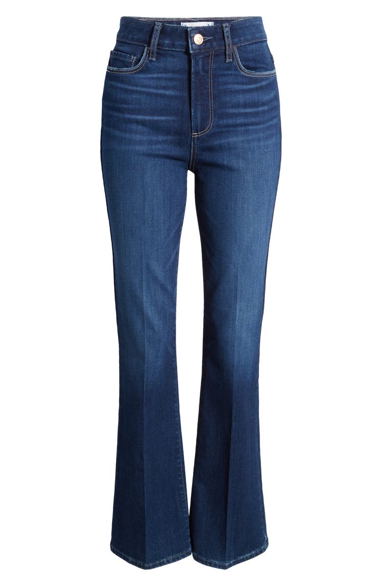 PAIGE Laurel Canyon High Waist Flare Jeans, Alternate, color,