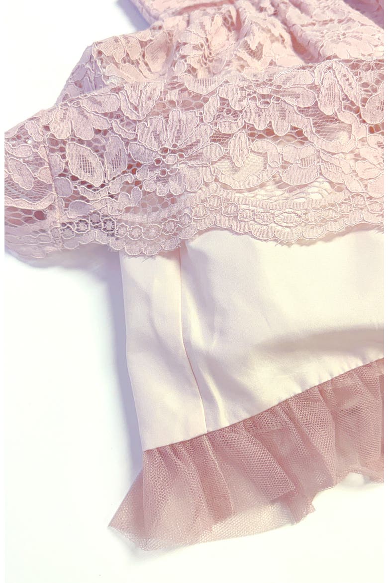 Kids' Bryce Lace Dress, Alternate, color, MAUVE