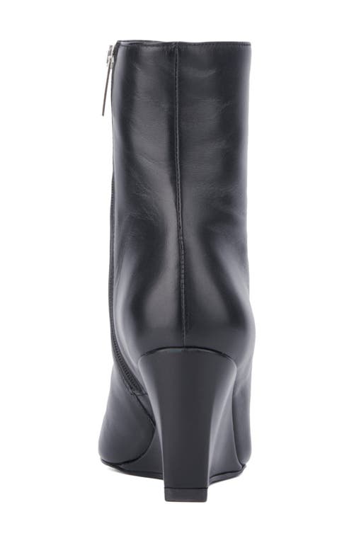 Aquatalia Pauletta Weatherproof Leather Boot In Black