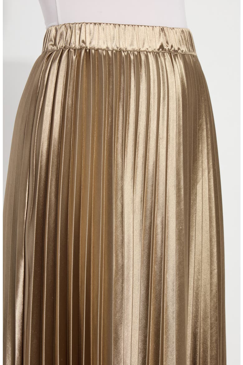 Nina Pleated Midi Skirt & Bag, Alternate, color, CELADON