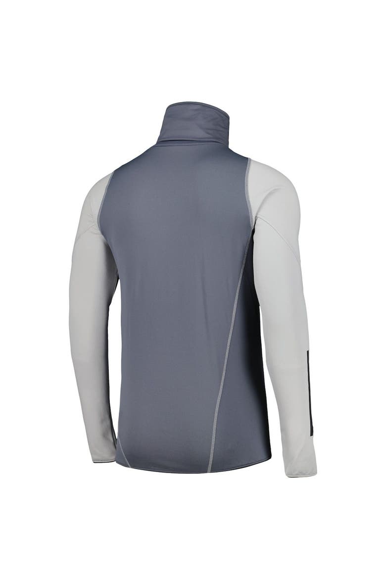 Men's adidas Gray Chicago Fire Warm Raglan COLD.RDY Top, Alternate, color, Gray