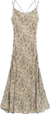 Desigual Abstract Print Slipdress