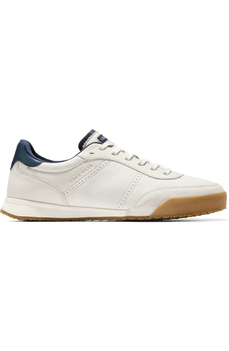 Cole Haan GrandPro Slimline Sneaker, Alternate, color, Ivory Nubuck / Silver Birch