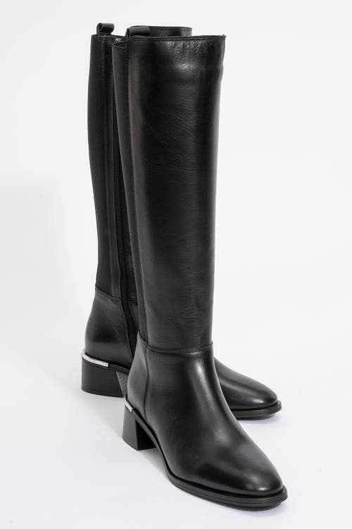 Forever & Always Shoes Rochos Leather Boot In Black